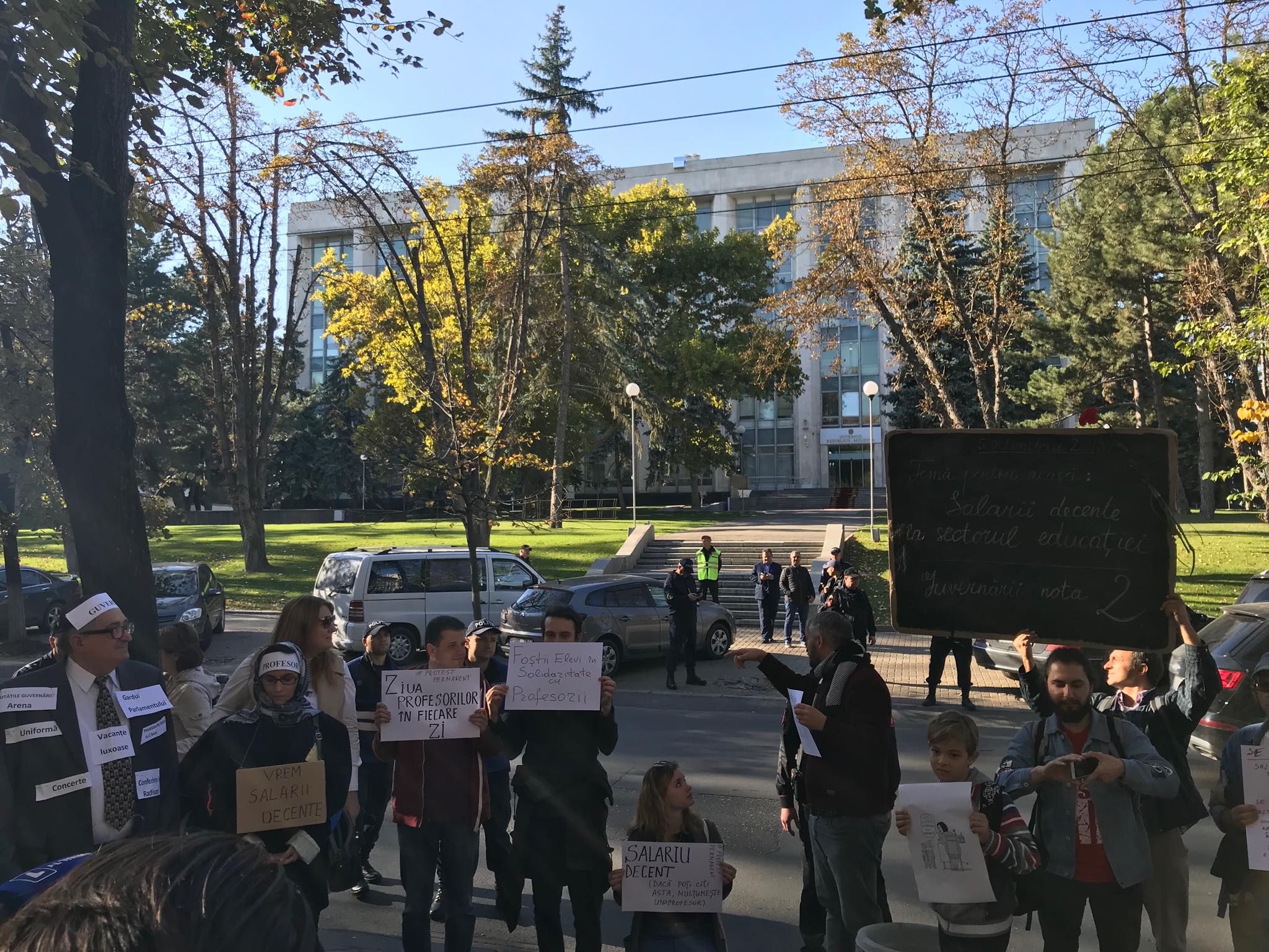 protest profesori