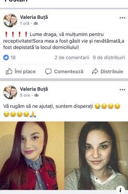 facebook//Alina Buţă