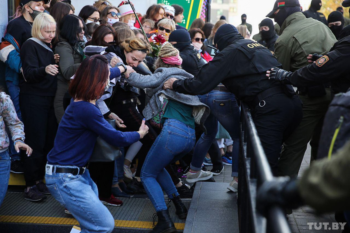 protest femei Minsk