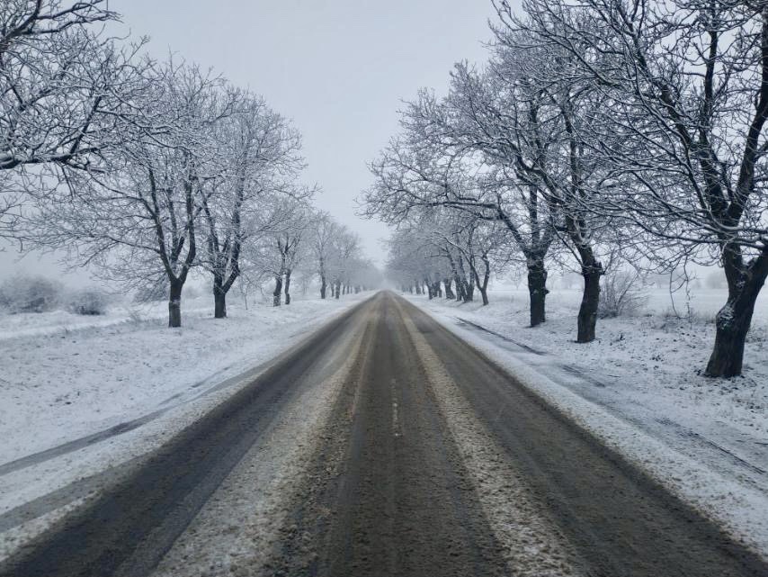 drumuri iarna zăpadă ninsoare